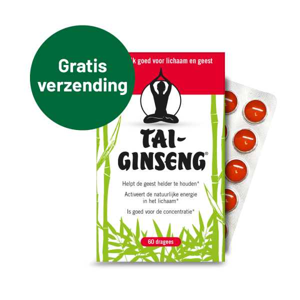 Tai-Ginseng gratis verzending