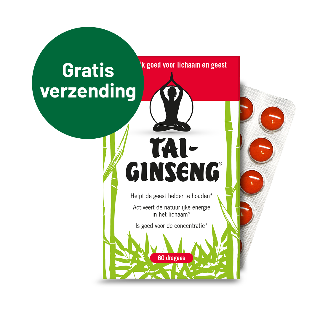 Tai-Ginseng gratis verzending