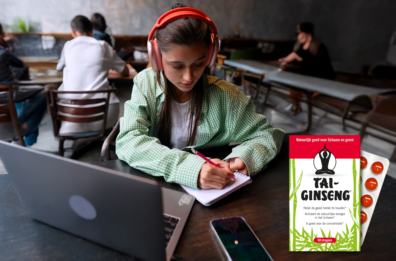 Tai-Ginseng examenstress